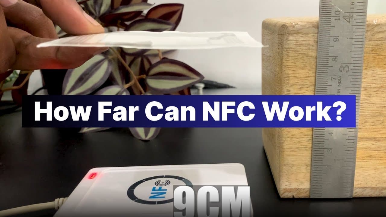 How Far Can NFC Work? Distance Test! thumbnail