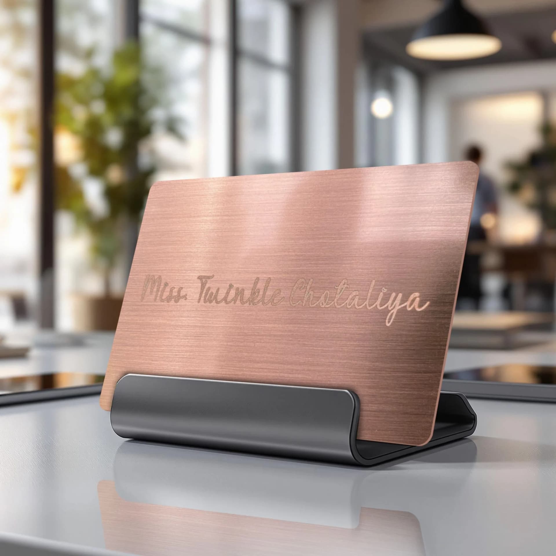 1Card VIP — Rose Gold Metal