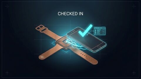 NFC wristband event check-in