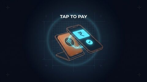 Tap an NFC tag to pay by UPI