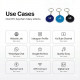 LINQS Acrylic NFC Keychain NTAG213 Chip (Pack of 3)