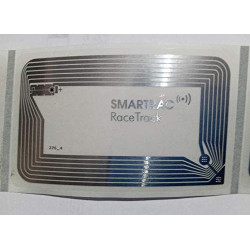 LINQS® Smartrac Racetrack iCode SLIX2 NFC Sticker Tag (Set of 4) | Type 5 | ISO 15693 | 13.56 MHz