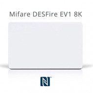 LINQS Highest Memory PVC NFC Card (Set of 2)| NXP Mifare DESFire EV1 8K chip | Printable | for All Phones