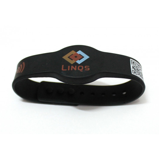 LINQS Smart NFC Wrist Band - with high Memory NXP NTAG216 NFC Chip