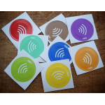 LINQS® Waterproof NFC Tag Stickers (Set of 8)