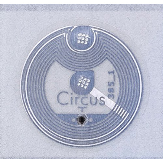 LINQS® - Smartrac Circus NTAG210µ NFC Tags (Set of 10 Stickers) | Super Fast Read/Write!