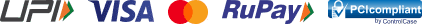 UPI, Visa, RuPay, Mastercard - PCI Compliant